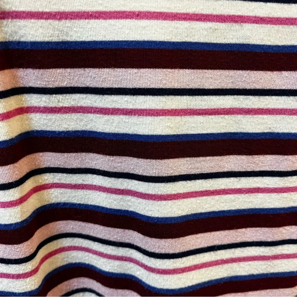 Women’s St John’s Bay Striped Blouse Large - Picture 4 of 4